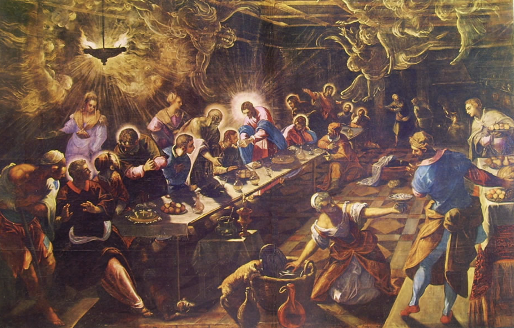 Isola di San Giorgio Maggiore - Tintoretto - Ultima cena