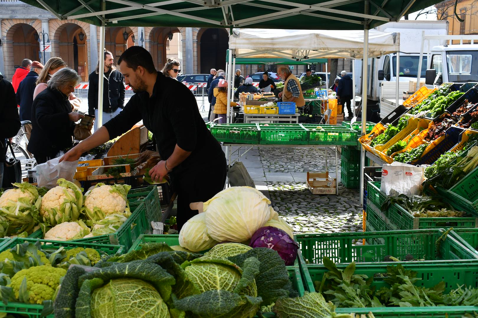 Il mercato a Santarcangelo