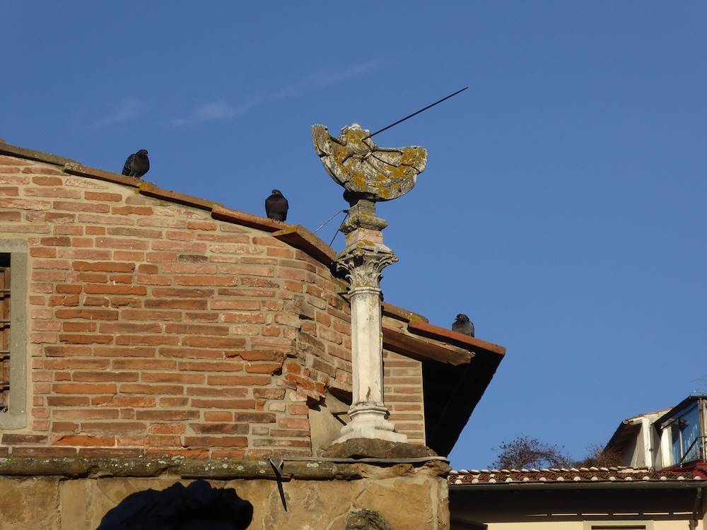 La meridiana di Ponte Vecchio a Firenze