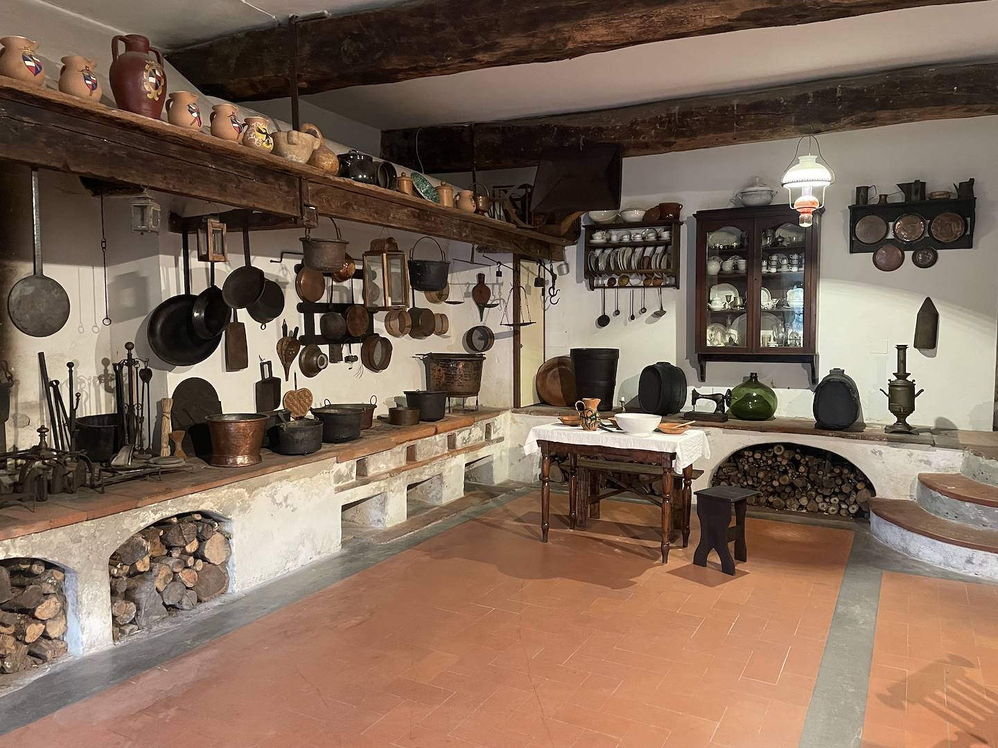 Le antiche cucine di Villa Webb