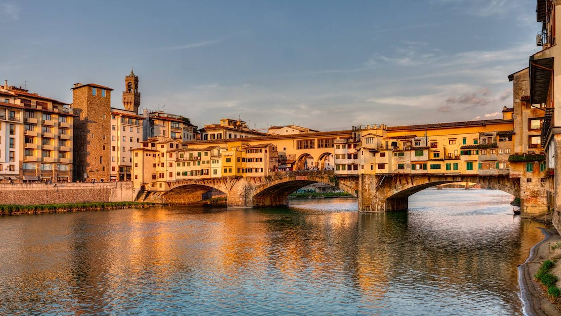 La meridiana di Ponte Vecchio a Firenze