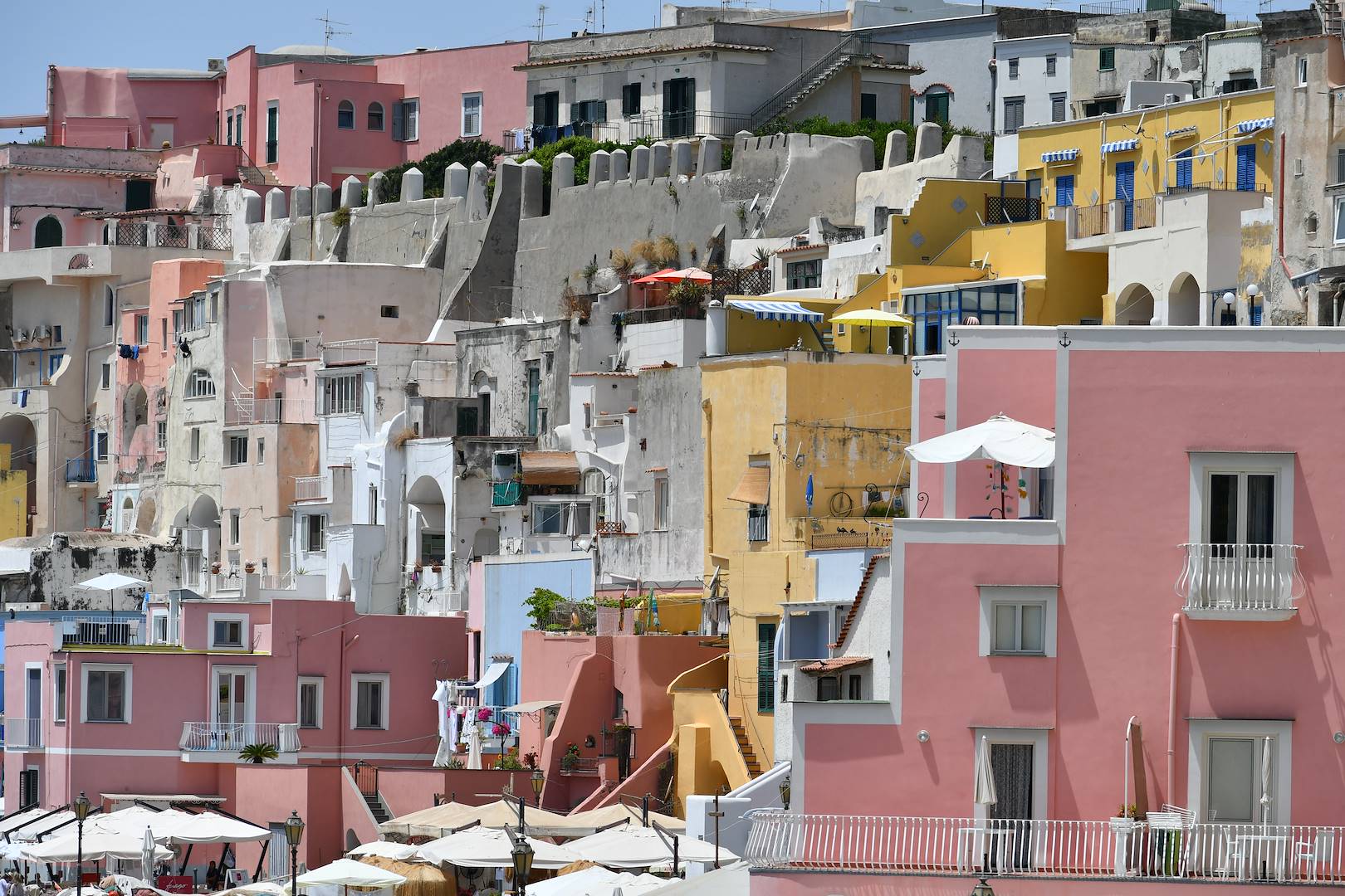 Procida - Le case