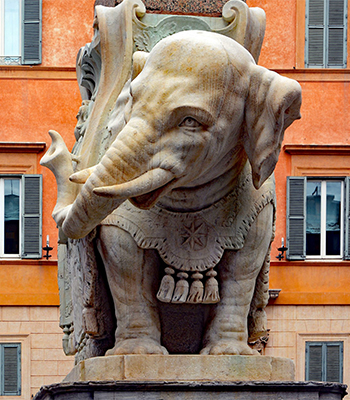 L’elefantino di Piazza Minerva a Roma